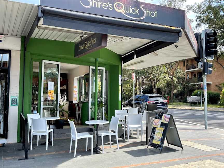 kirrawee's Quick Shot cafe, Kirrawee, NSW