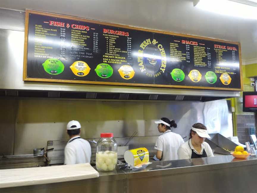 Napier Fish & Chippery, Strathmore, VIC