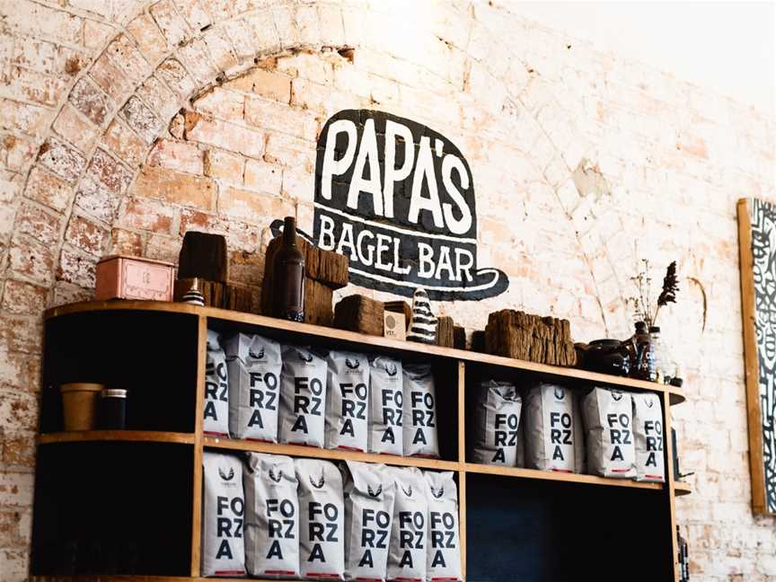 Papa's Bagel Bar, Newcastle West, NSW