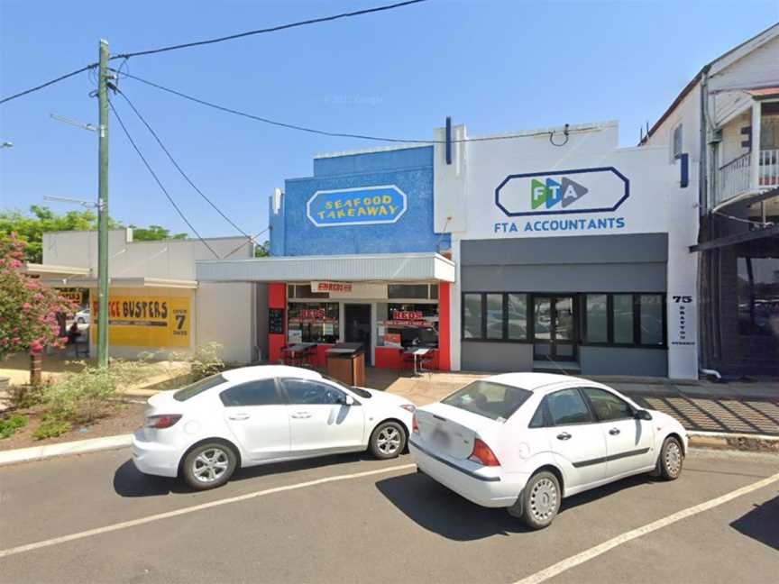 Reds fish and chips, Nanango, QLD