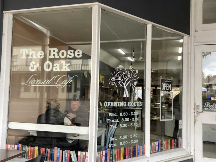 The Rose & Oak Cafe, Clunes, VIC