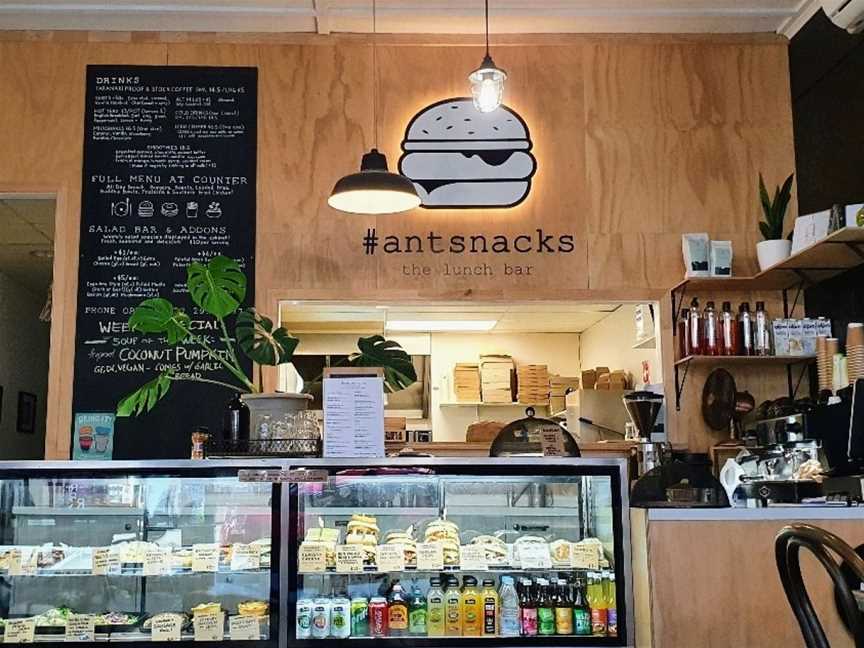 #antsnacks the lunch bar, New Plymouth Central, New Zealand