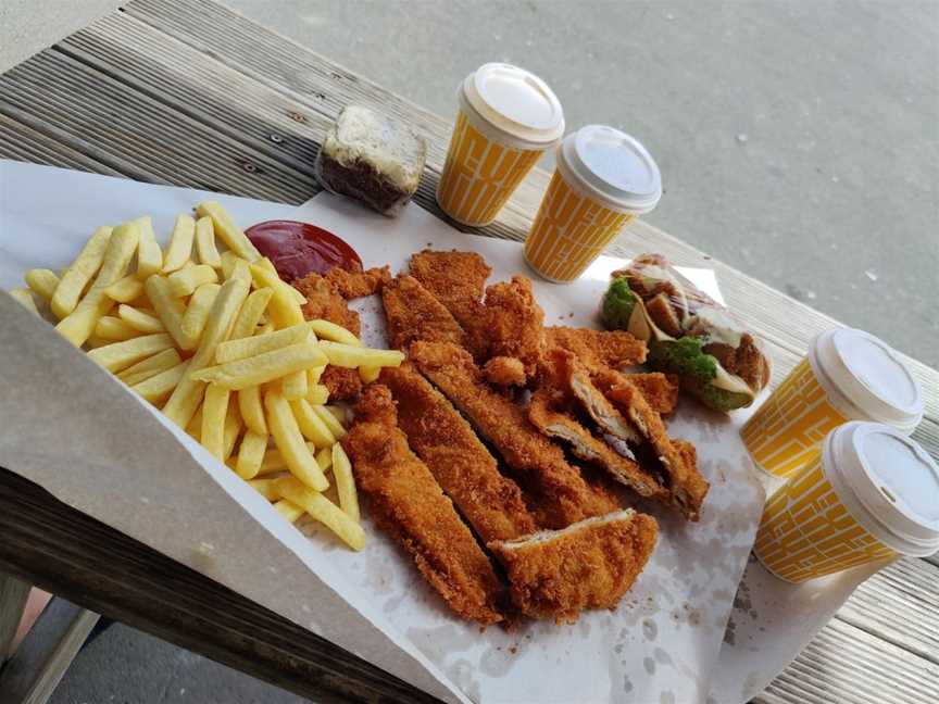 Angry Red Lunch Bar, Woolston, New Zealand