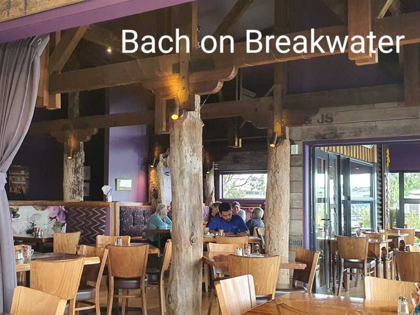 Bach On Breakwater Cafe & Restaurant, Port Taranaki, New Zealand