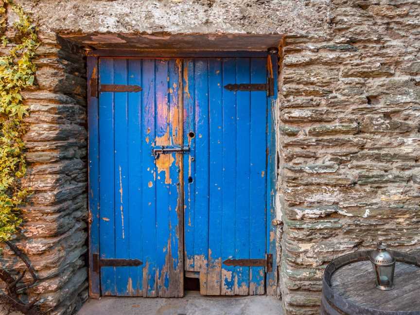 Blue Door Bar, Arrowtown, New Zealand