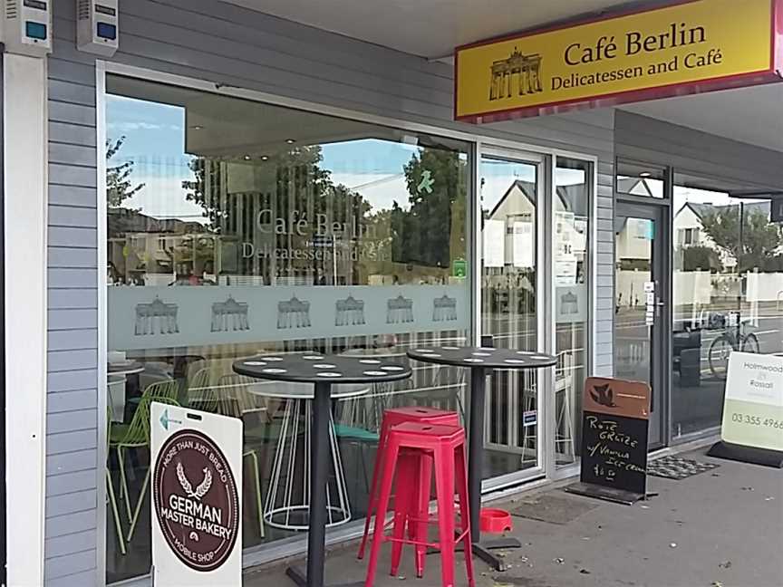 Café Berlin, Strowan, New Zealand