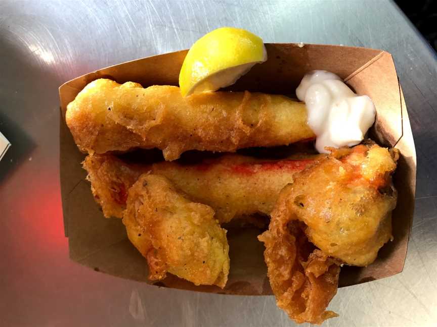 Captains Table Food Truck, Cape Palliser, New Zealand