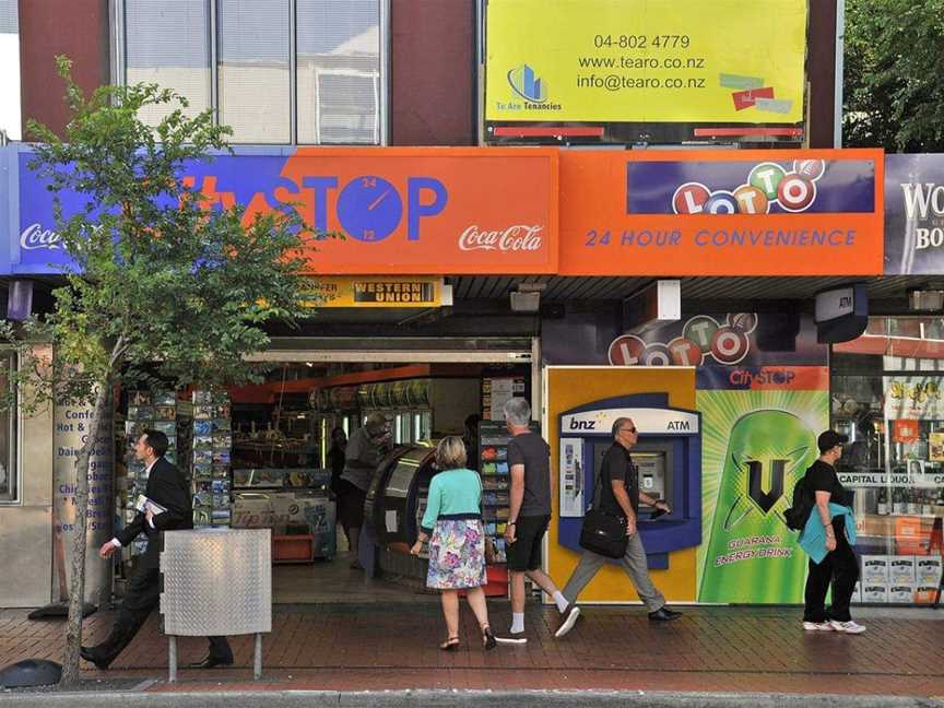 City Stop Manners Street, Te Aro, New Zealand