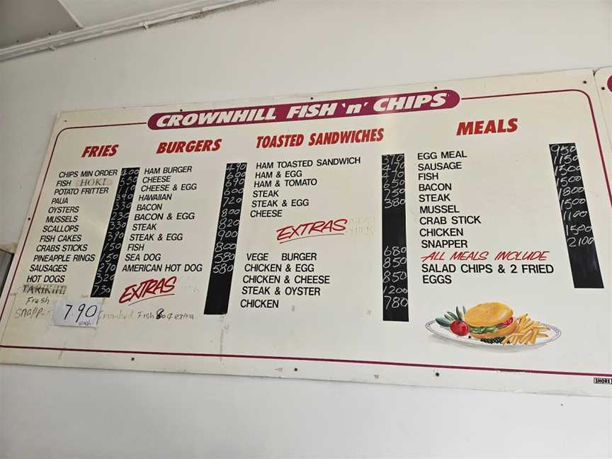 Crownhill Fish & Chips, Milford, New Zealand