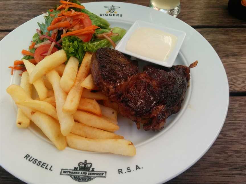 Diggers Restaurant, RSA-Russell, Russell, New Zealand