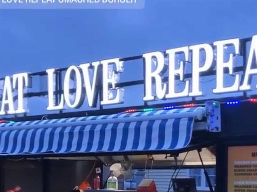 EAT LOVE REPEAT Desi Smashed Burger, Sandringham, New Zealand