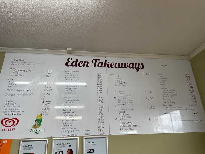 Eden Takeaways, Oamaru, New Zealand