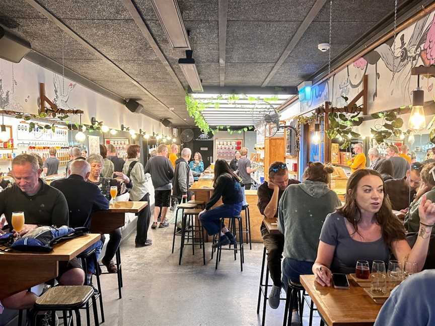 Garage Project Taproom: 91 Aro, Aro Valley, New Zealand