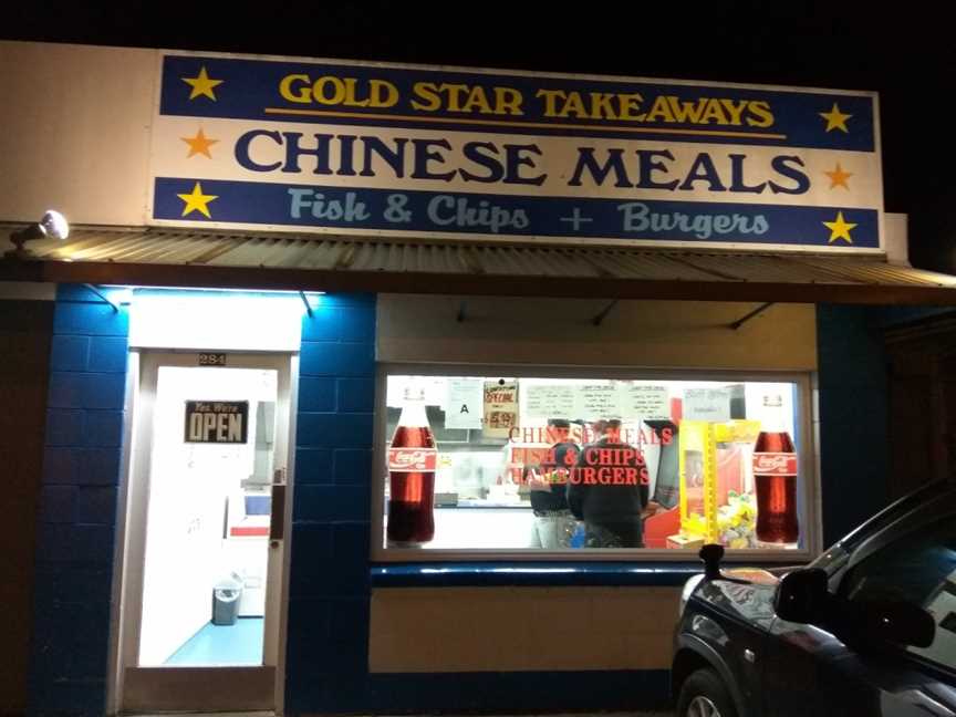 Gold Star Takeaways, Bradford, New Zealand