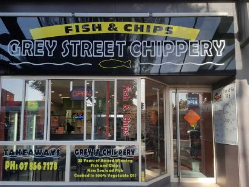 Grey St Chippery Takeaways, Hamilton East, New Zealand