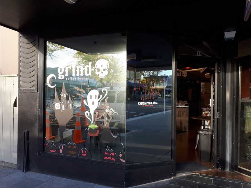 Grind Coffee Lounge, Upper Hutt Central, New Zealand