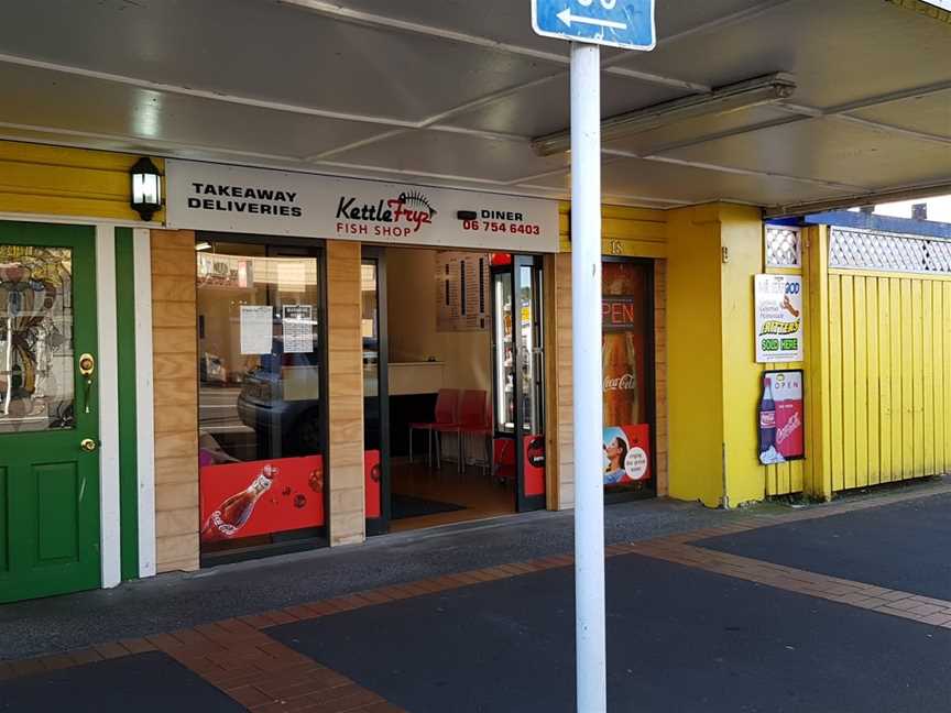 KettleFryz Fish Shop, Waitara, New Zealand