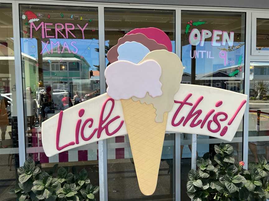 Lick this, Napier South, New Zealand