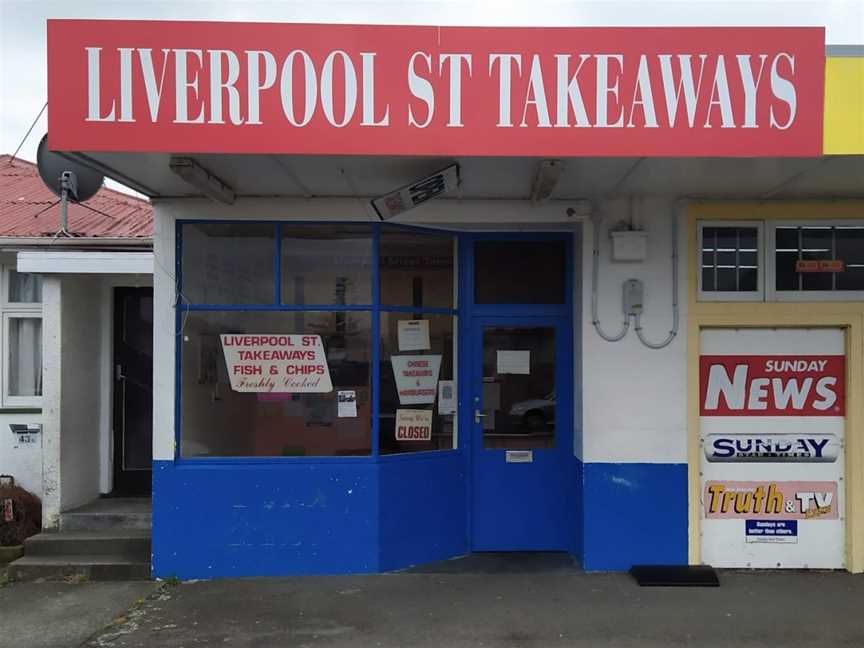 Liverpool Street Takeaways, Takaro, New Zealand