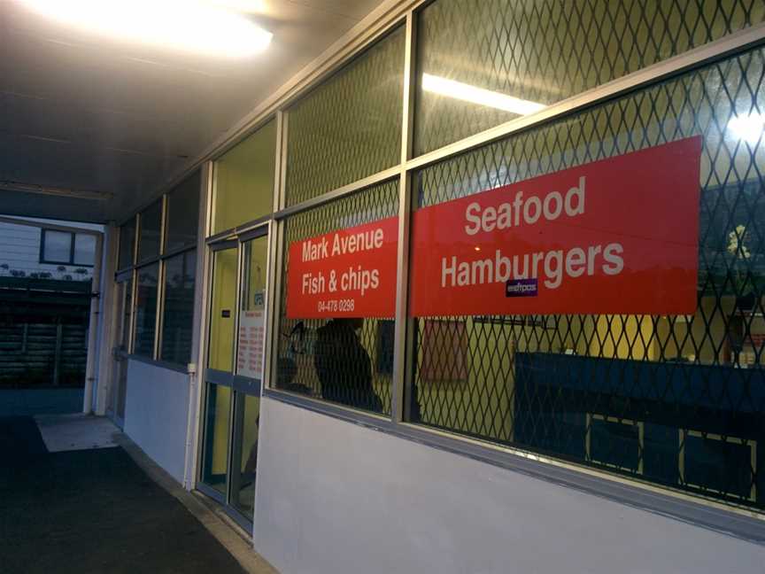 Mark Avenue Fish and Chips, Paparangi, New Zealand