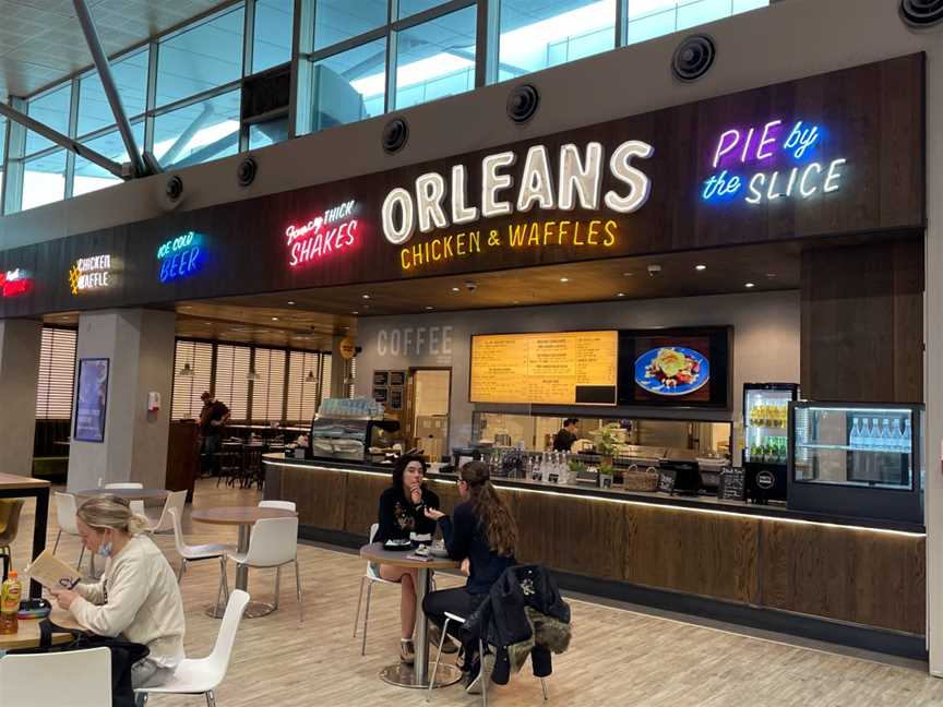 Orleans Chicken & Waffles, Auckland Airport, New Zealand