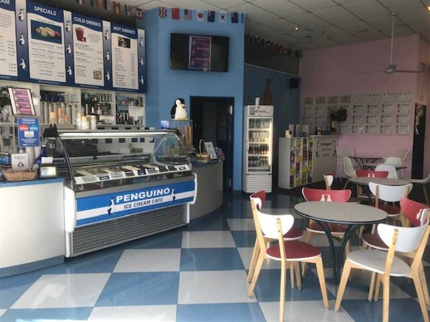 Penguino Ice Cream Cafe, Nelson, New Zealand