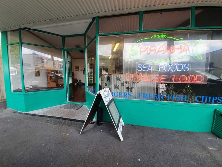 Piranha Seafoods, Eastbourne, New Zealand