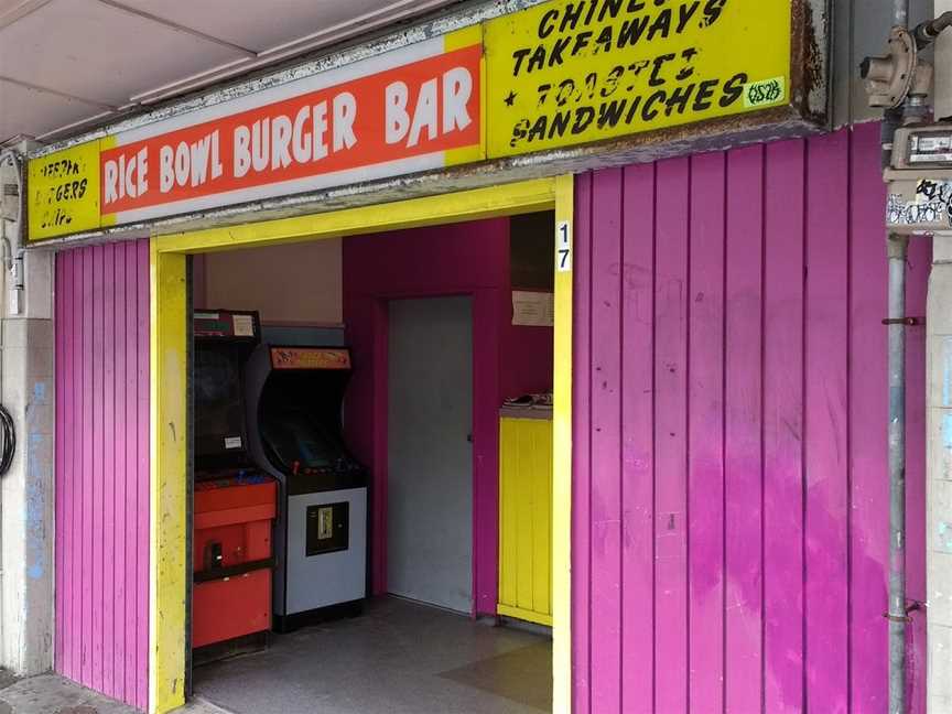 Rice Bowl Burger Bar, Newtown, New Zealand