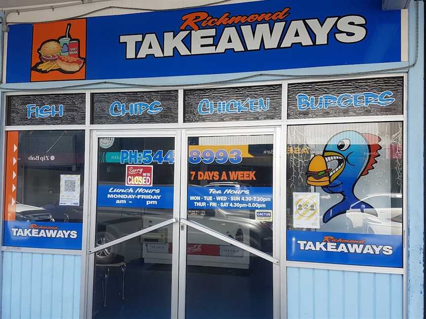 Richmond Takeaways, Richmond, New Zealand