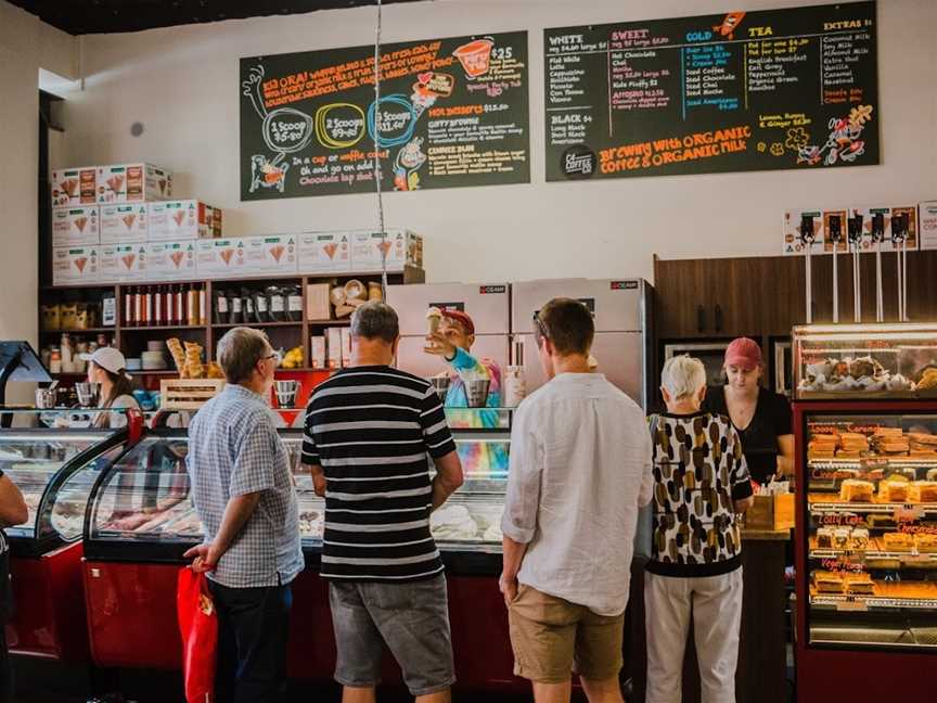 Rollickin Gelato Café (Cashel Street), Christchurch, New Zealand