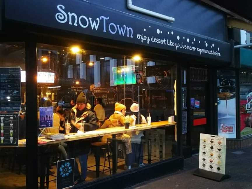 Snow Town, Hamilton Central, New Zealand