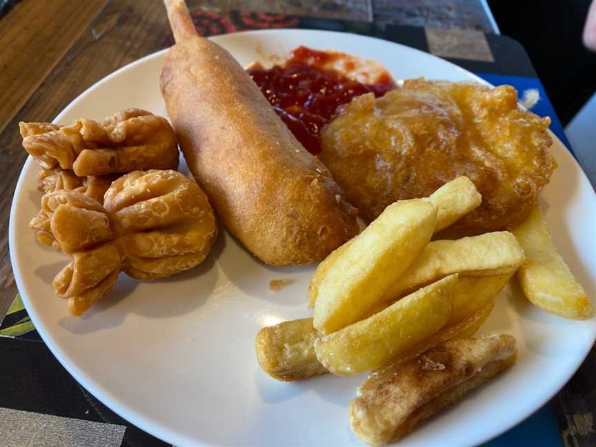 Spa Gate Fish and Chips, Taupo, New Zealand