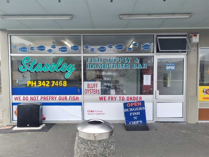 Staveley Fish Supply & Hamburger Bar, Avonhead, New Zealand