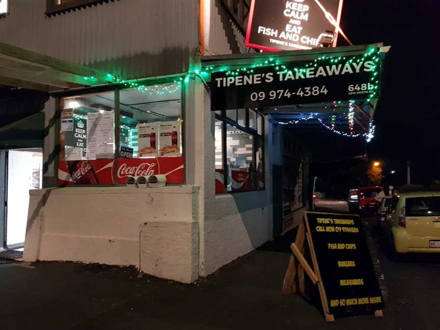 Tipene's Fish And Chips Takeaways, Morningside, New Zealand