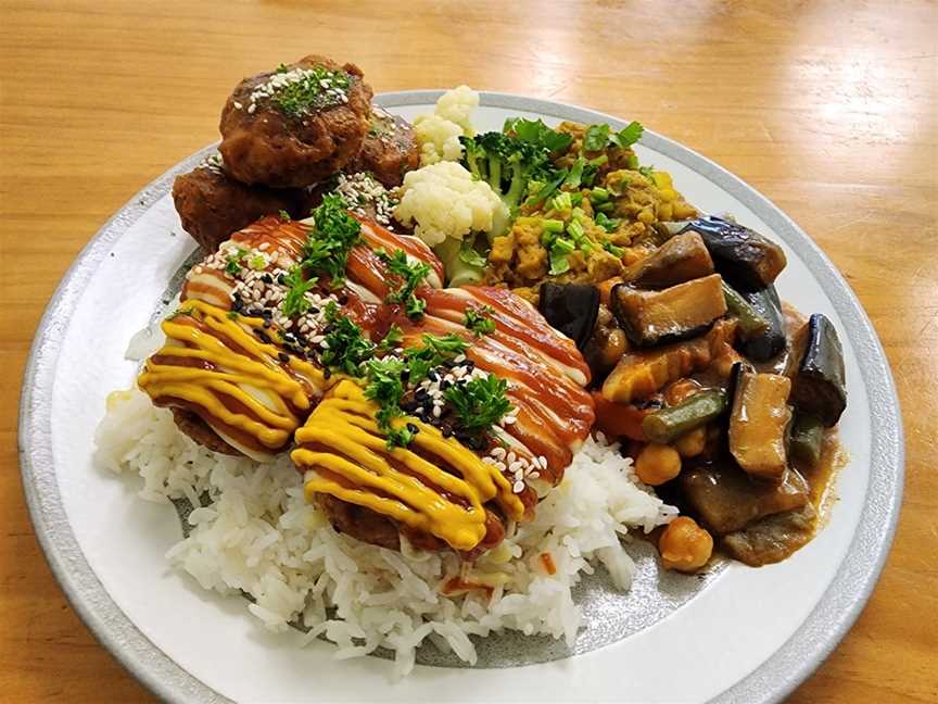 Vegan Buffet, Hamilton Central, New Zealand