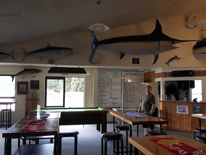 Whangaroa Sport Fishing Club Café & Bistro, Whangaroa, New Zealand