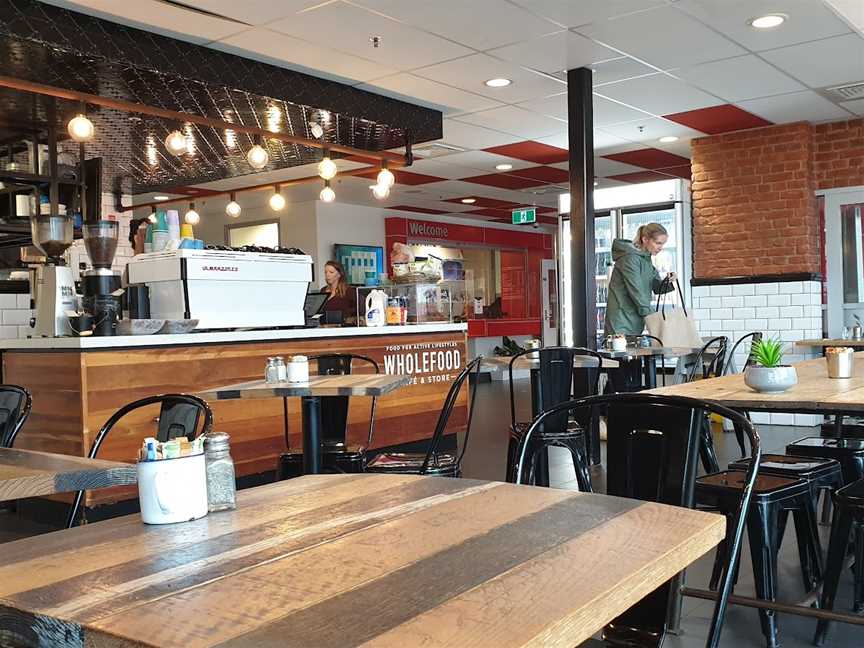 Wholefood cafe & store, Rosedale, New Zealand