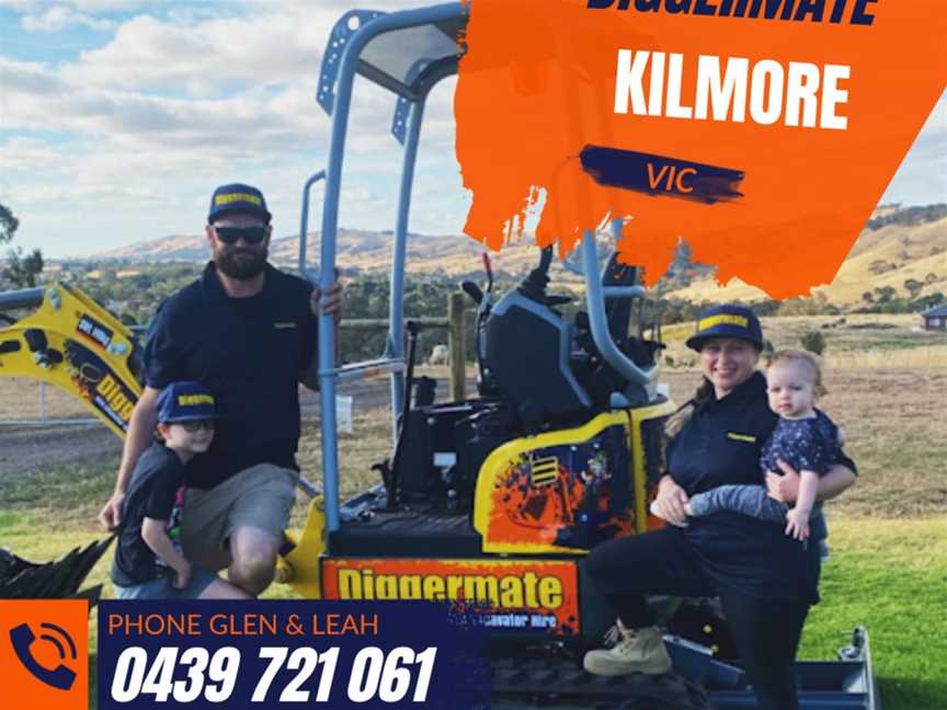 Diggermate Mini Excavator Hire Kilmore, Business directory in Willowmavin