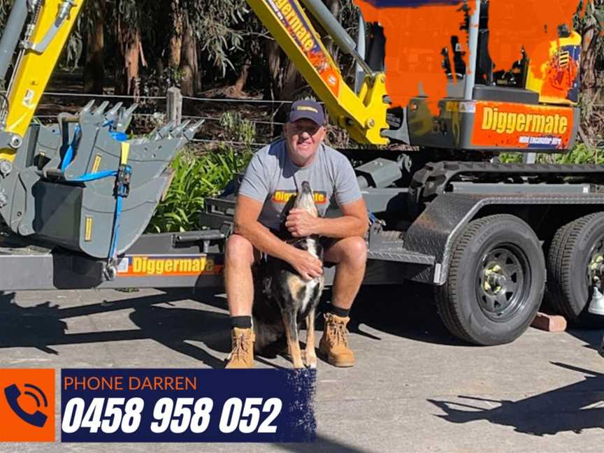 Diggermate Mini Excavator Hire Ocean Grove, Business directory in Wallington