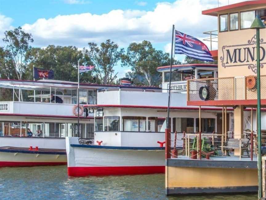 Mildura Paddlesteamers Melbourne, Rothbury and Mundoo, Mildura, VIC