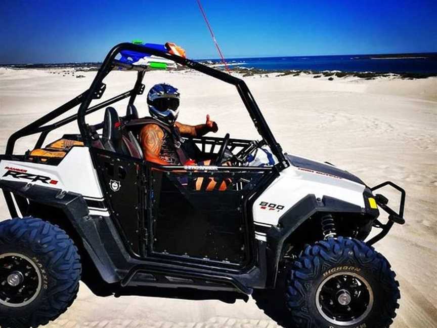 Lancelin Sand dunes, Buggy - Quad Bike - Motocross - Sandboarding Tours, Lancelin, WA