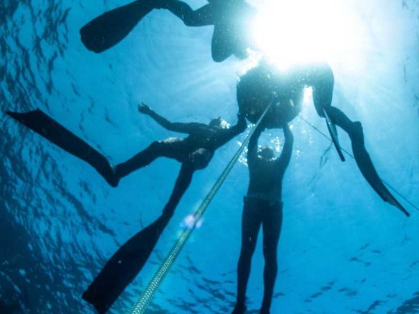 Waterlogged Freedivers, Batehaven, NSW