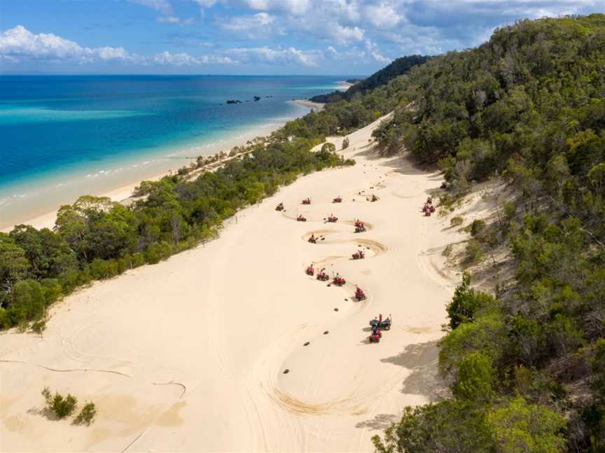 Tangalooma Island Resort ATV Quad Bike Tours, Moreton Island, QLD