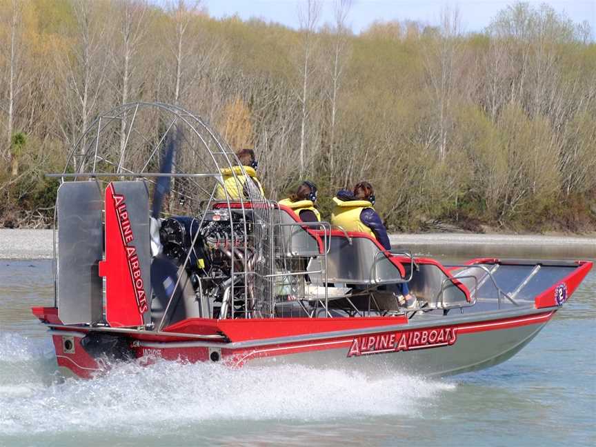 Alpine Jet Thrills -Braided Shallows, Springfield, New Zealand