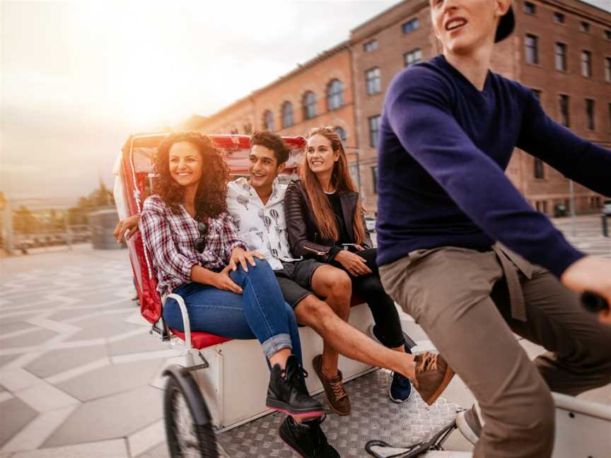 Auckland Pedicab (Auckland Bike Taxi), Auckland, New Zealand