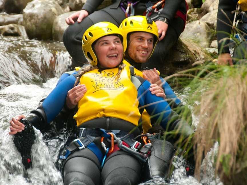 Big Rock Adventures Canyoning, Geraldine, New Zealand