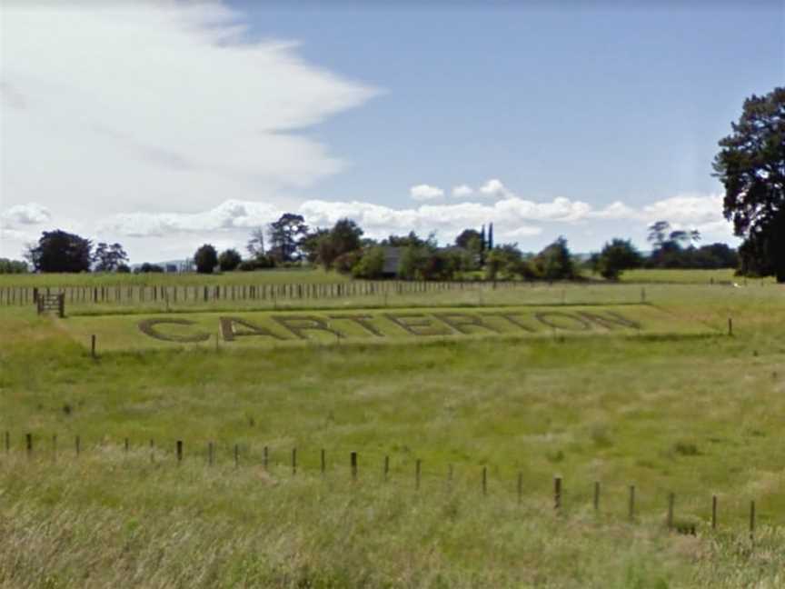 Carterton Sign, Carterton, New Zealand