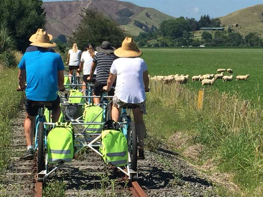 The Gisborne RailBike Adventure, Gisborne, New Zealand