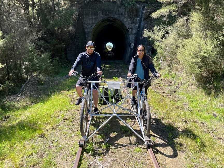 The Gisborne RailBike Adventure, Gisborne, New Zealand