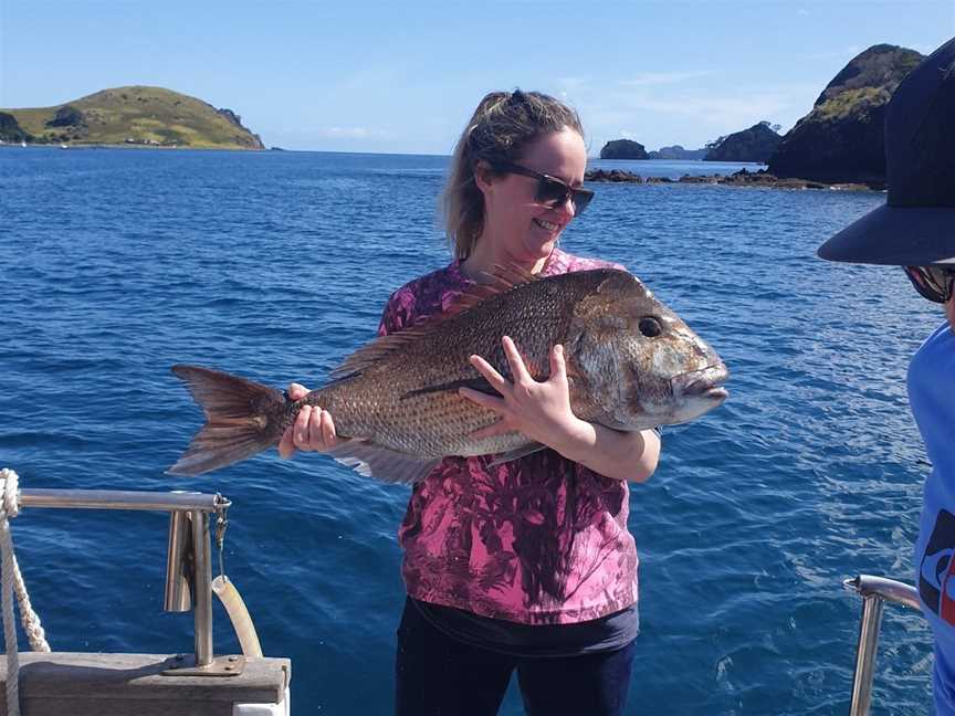 Hooked on Barrier, Great Barrier Island, New Zealand